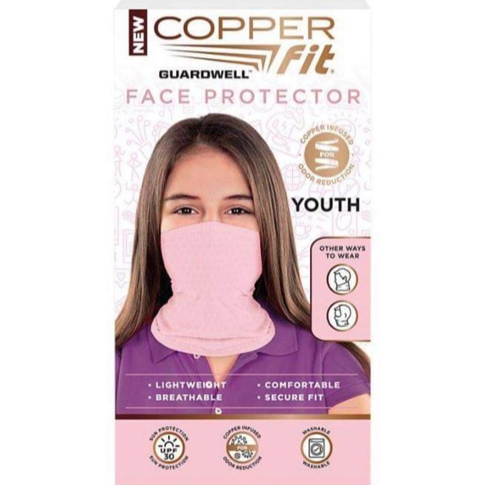 Copper Fit Guardwell Youth Face Protector